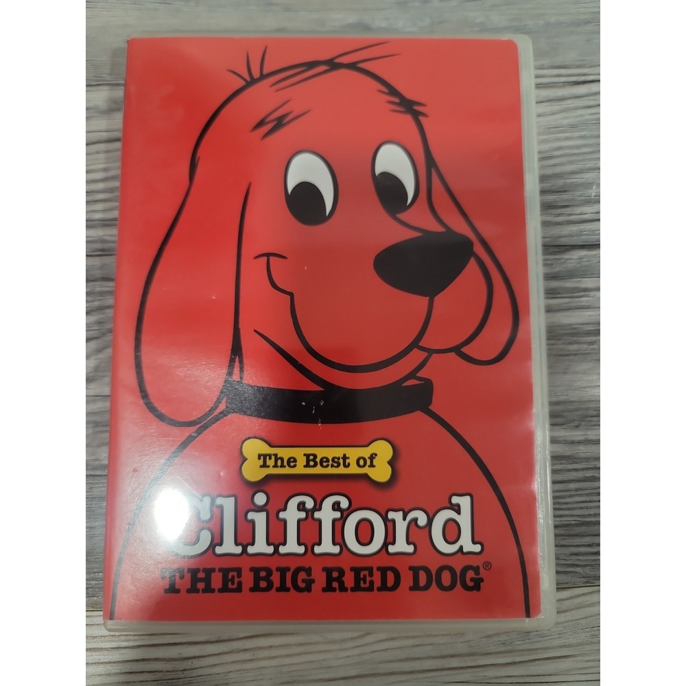 DVDs Clifford the big red dog, Barney Imagination island, Rugrats Go Wild